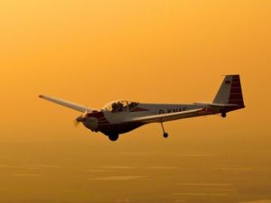 Die "Einstiegsdroge" in der Motorflug für Segelflug-Piloten: Unser "Falke"
